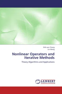 Nonlinear Operators and Iterative Methods_cover