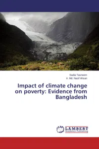 Impact of climate change on poverty: Evidence from Bangladesh_cover