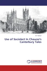 Use of Sociolect In Chaucer's Canterbury Tales_cover