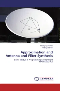 Approximation and Antenna and Filter Synthesis_cover