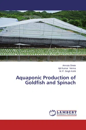 Aquaponic Production of Goldfish and Spinach