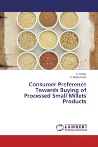Consumer Preference Towards Buying of Processed Small Millets Products_cover