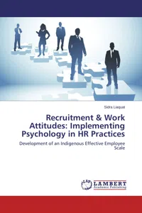 Recruitment & Work Attitudes: Implementing Psychology in HR Practices_cover