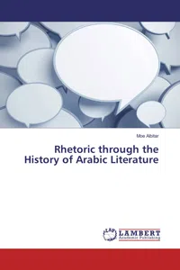 Rhetoric through the History of Arabic Literature_cover