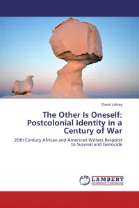 The Other Is Oneself: Postcolonial Identity in a Century of War_cover