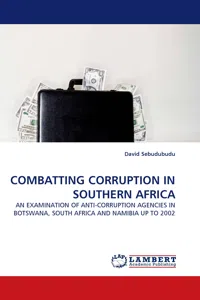 COMBATTING CORRUPTION IN SOUTHERN AFRICA_cover