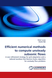 Efficient numerical methods to compute unsteady subsonic flows_cover
