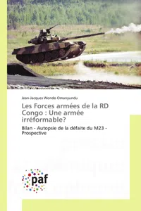 Les Forces armées de la RD Congo : Une armée irréformable?_cover