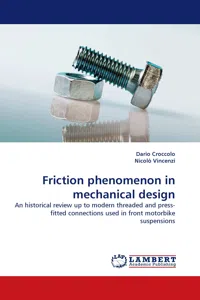 Friction phenomenon in mechanical design_cover