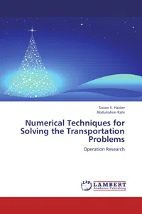 Numerical Techniques for Solving the Transportation Problems_cover