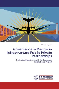 Governance & Design in Infrastructure Public Private Partnerships_cover