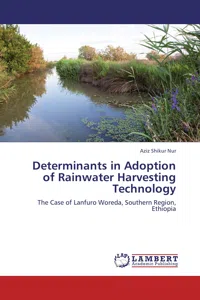 Determinants in Adoption of Rainwater Harvesting Technology_cover