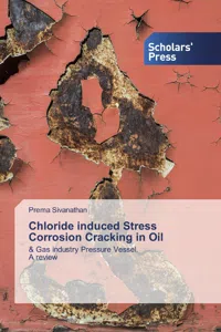 Chloride induced Stress Corrosion Cracking in Oil_cover