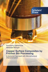 Copper Surface Composites by Friction Stir Processing_cover