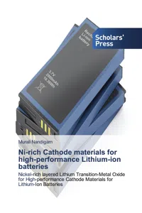 Ni-rich Cathode materials for high-performance Lithium-ion batteries_cover