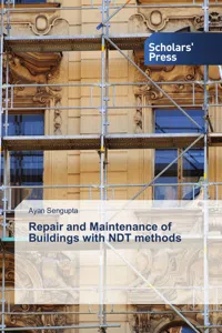 Repair and Maintenance of Buildings with NDT methods_cover