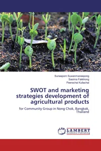 SWOT and marketing strategies development of agricultural products_cover