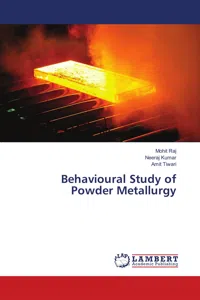 Behavioural Study of Powder Metallurgy_cover