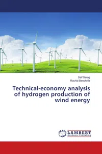 Technical-economy analysis of hydrogen production of wind energy_cover