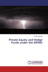Private Equity and Hedge Funds under the AIFMD_cover