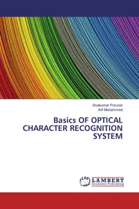 Basics OF OPTICAL CHARACTER RECOGNITION SYSTEM_cover
