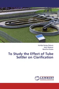 To Study the Effect of Tube Settler on Clarification_cover