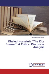 Khaled Hosseini's "The Kite Runner": A Critical Discourse Analysis_cover