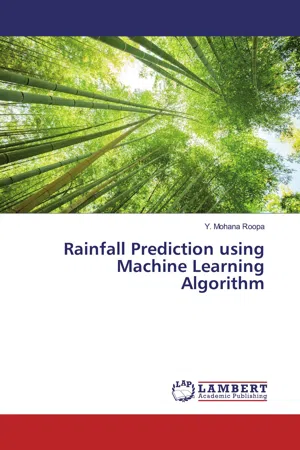 Rainfall Prediction using Machine Learning Algorithm