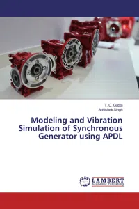 Modeling and Vibration Simulation of Synchronous Generator using APDL_cover