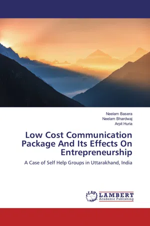 Low Cost Communication Package And Its Effects On Entrepreneurship