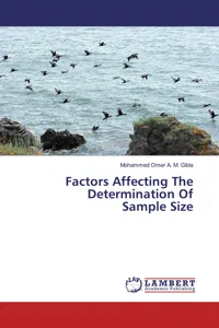 Factors Affecting The Determination Of Sample Size_cover