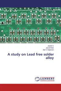 A study on Lead free solder alloy_cover