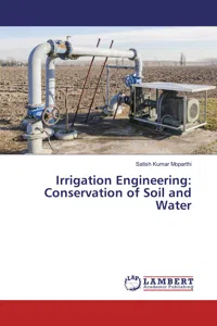 Irrigation Engineering: Conservation of Soil and Water_cover
