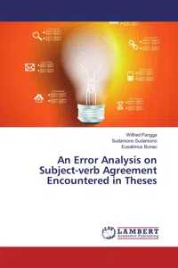 An Error Analysis on Subject-verb Agreement Encountered in Theses_cover
