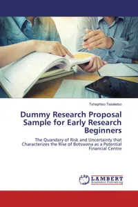 Dummy Research Proposal Sample for Early Research Beginners_cover
