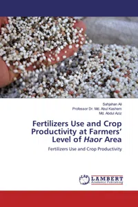 Fertilizers Use and Crop Productivity at Farmers' Level of Haor Area_cover
