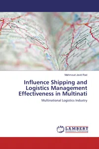 Influence Shipping and Logistics Management Effectiveness in Multinati_cover