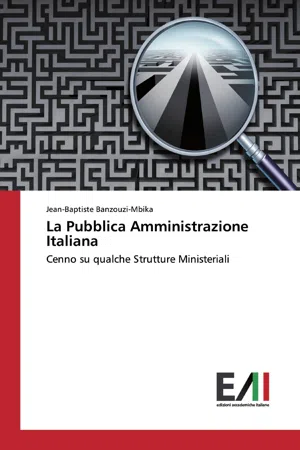 [PDF] La Pubblica Amministrazione Italiana by Jean-Baptiste Banzouzi ...