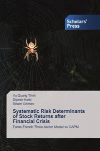 Systematic Risk Determinants of Stock Returns after Financial Crisis_cover