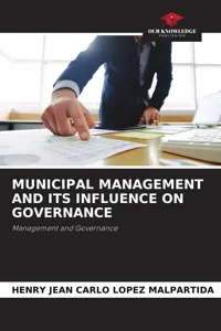 MUNICIPAL MANAGEMENT AND ITS INFLUENCE ON GOVERNANCE_cover