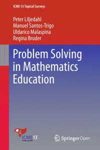 Problem Solving in Mathematics Education_cover