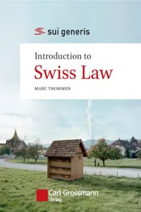 Introduction to Swiss Law_cover