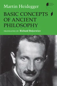 Basic Concepts of Ancient Philosophy_cover