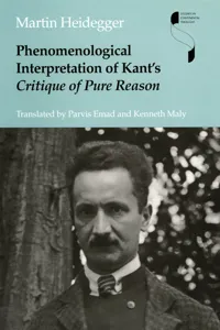 Phenomenological Interpretation of Kant's Critique of Pure Reason_cover