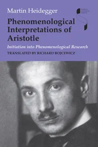 Phenomenological Interpretations of Aristotle_cover