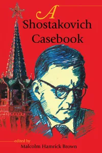 A Shostakovich Casebook_cover