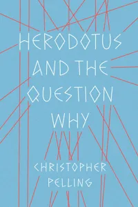 Herodotus and the Question Why_cover
