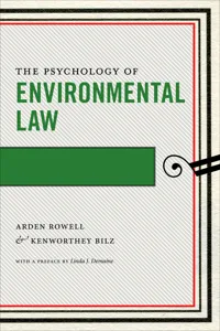 The Psychology of Environmental Law_cover