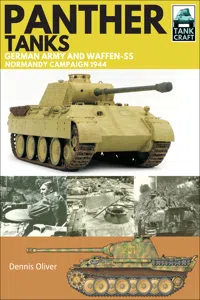 Panther Tanks: Germany Army and Waffen SS, Normandy Campaign 1944_cover