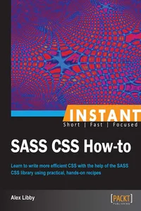 Instant SASS CSS How-to_cover